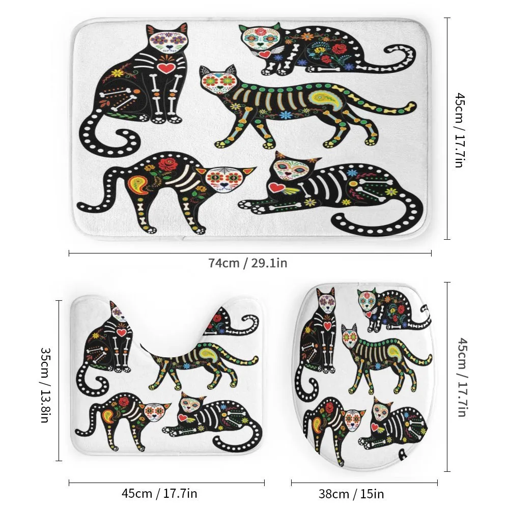 Ornate Black Cats — Detail 1