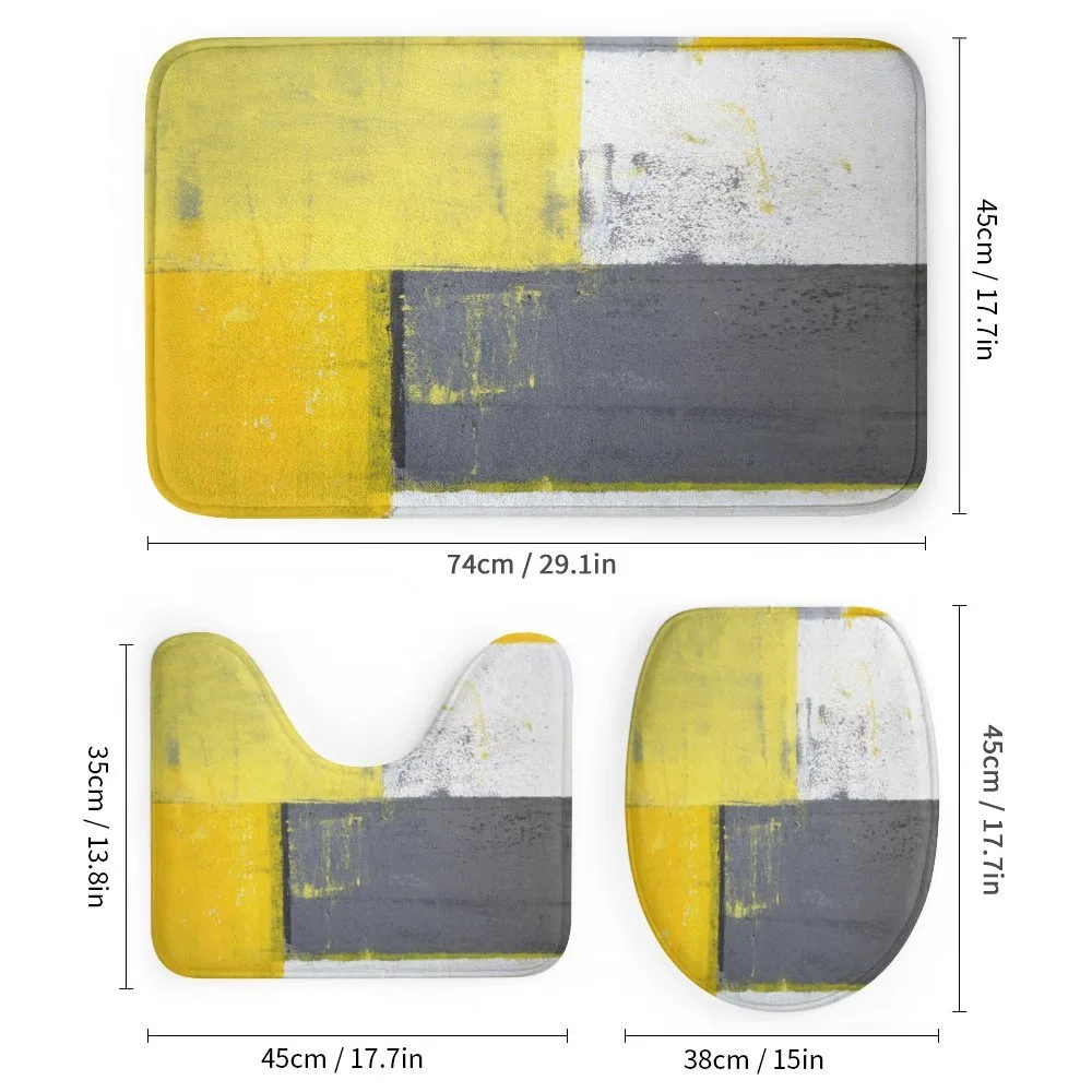 Pale Yellow Squares — Detail 1