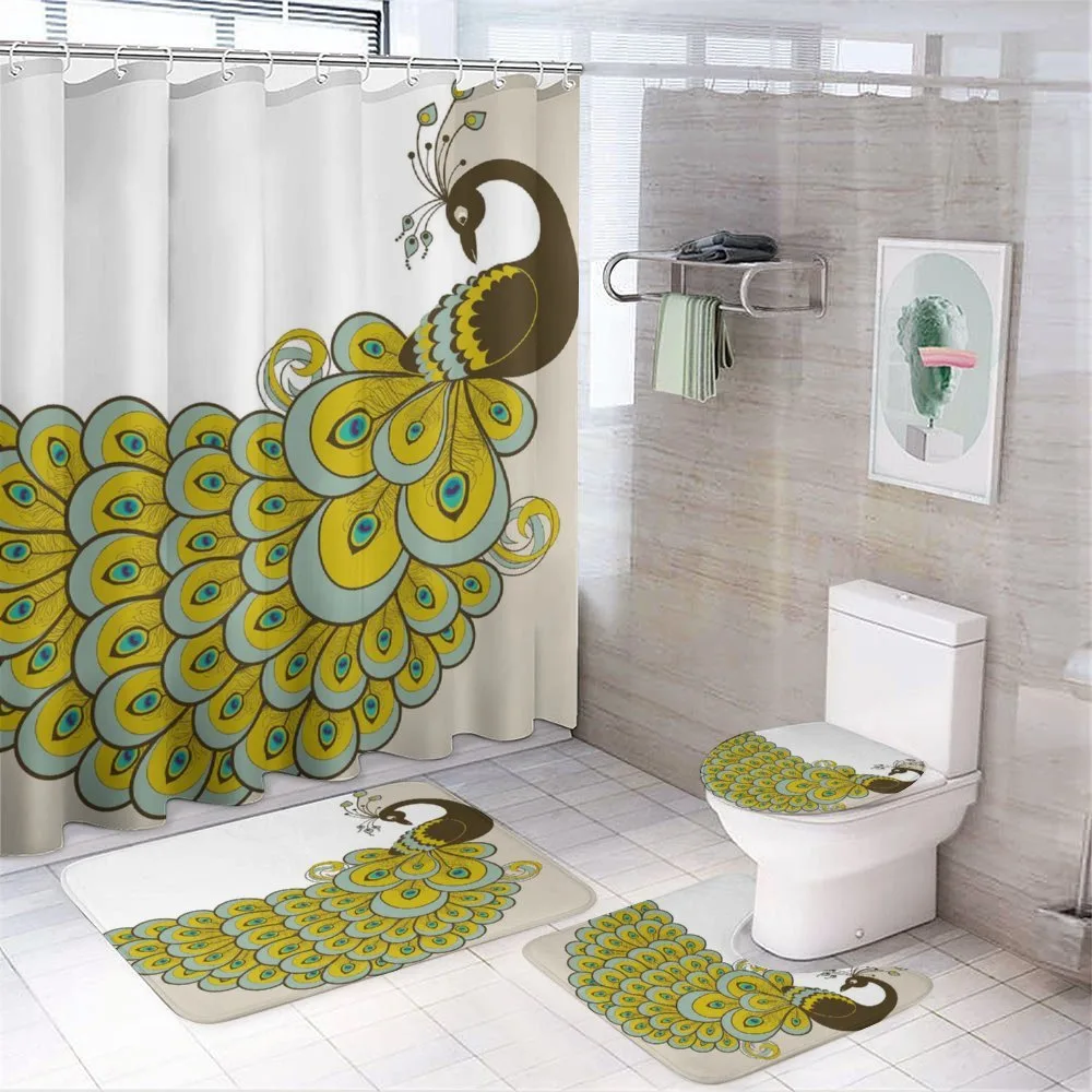 Peacock with Vivid Tail — Your design