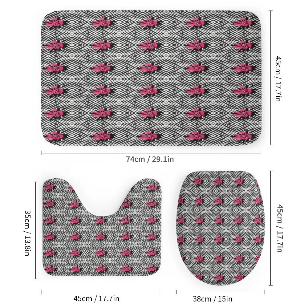 Rhombus Pattern Flowers — Detail 1