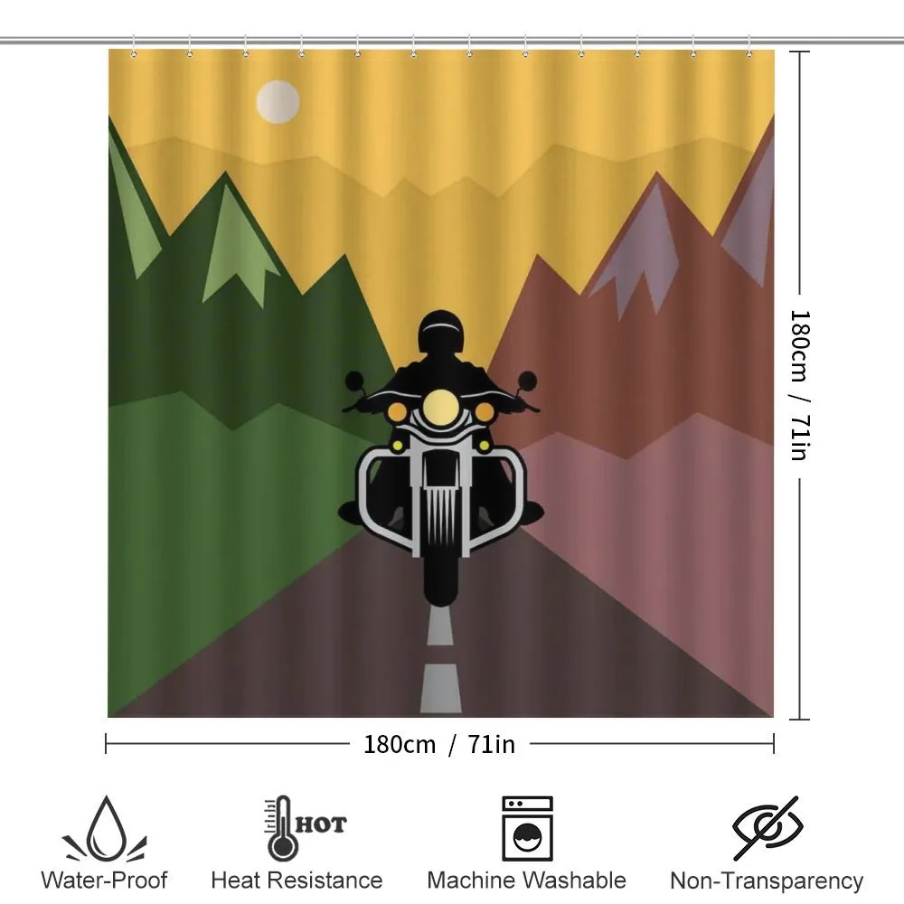 Rider in Mountains — Detail 2
