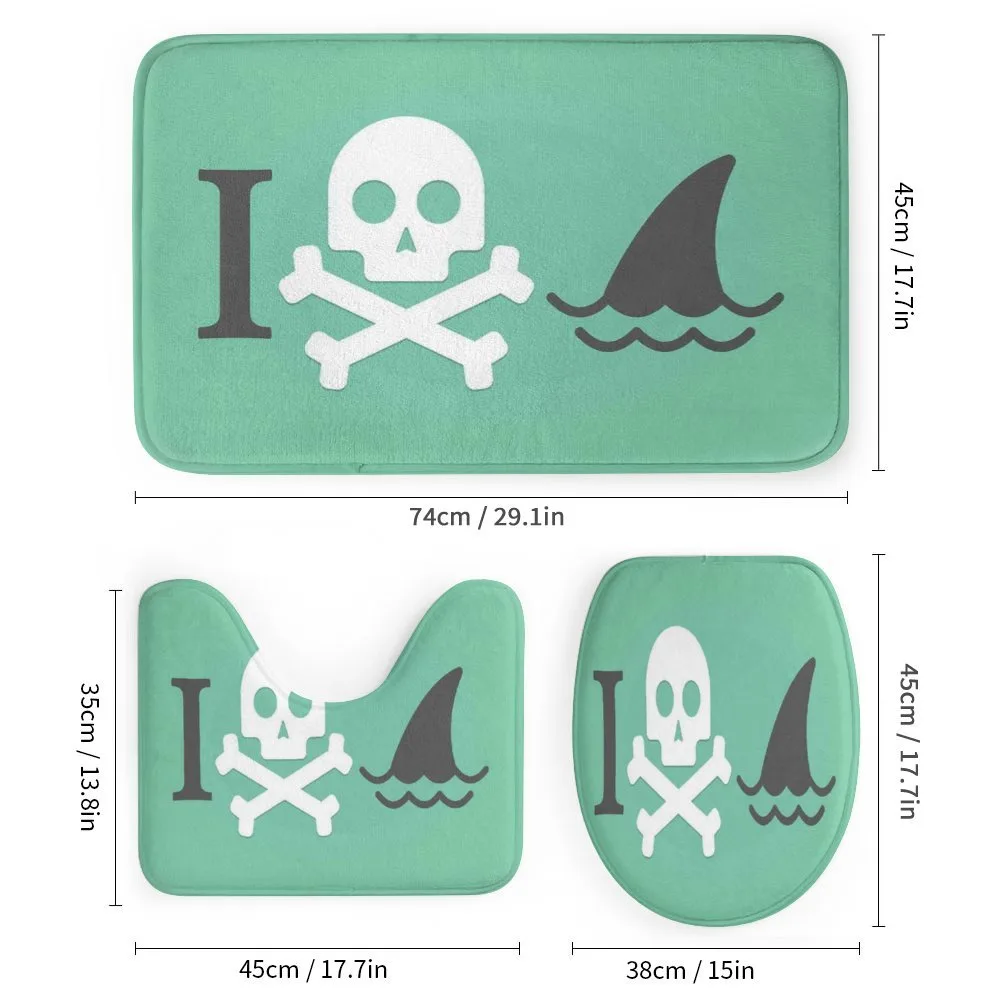 Skull Shark Marine Words — Detail 1