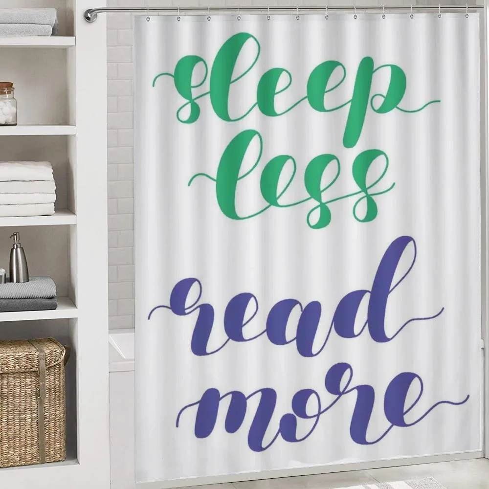 Sleep Less Read More Phrase — Detail 4