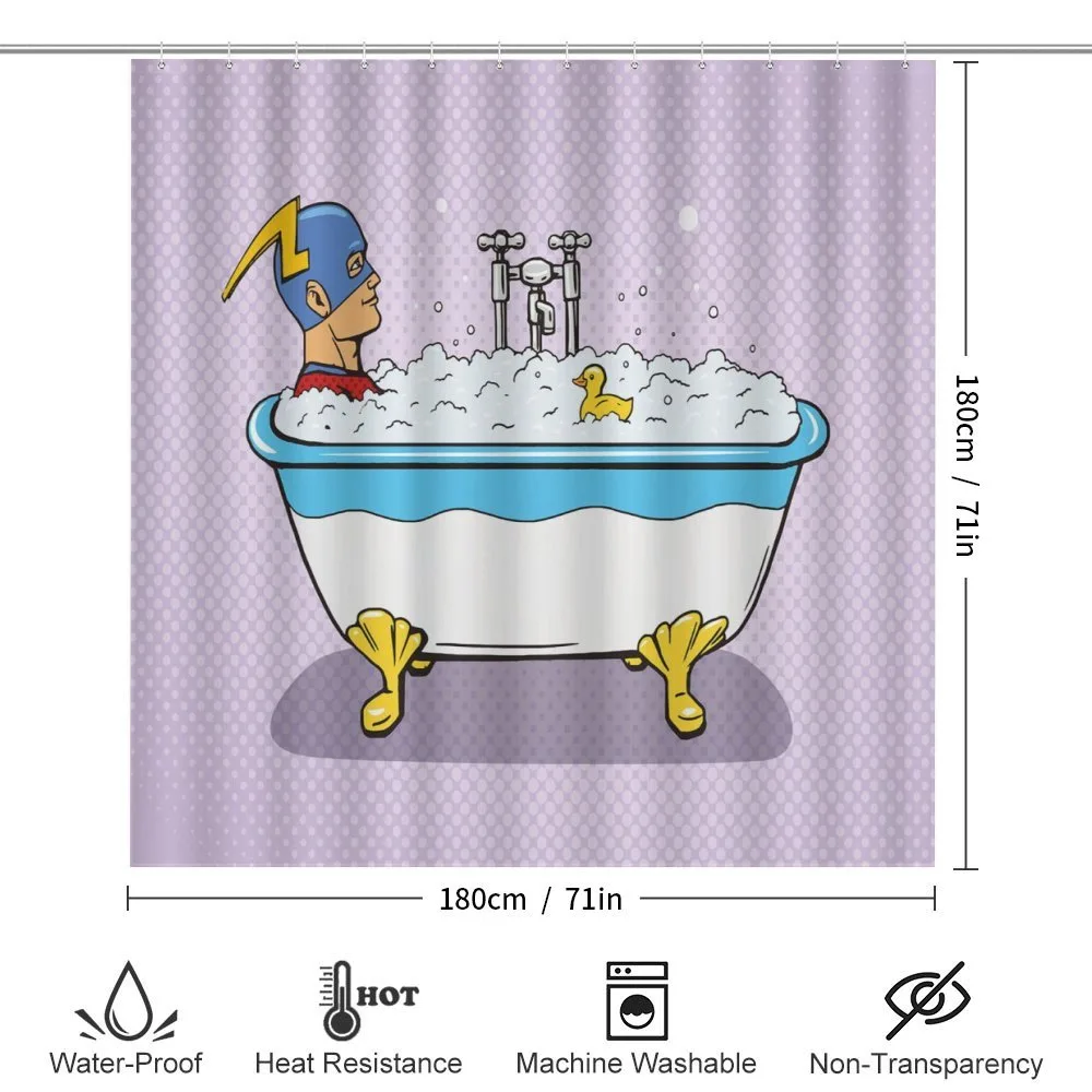 Superhero Bubble Bath — Detail 2