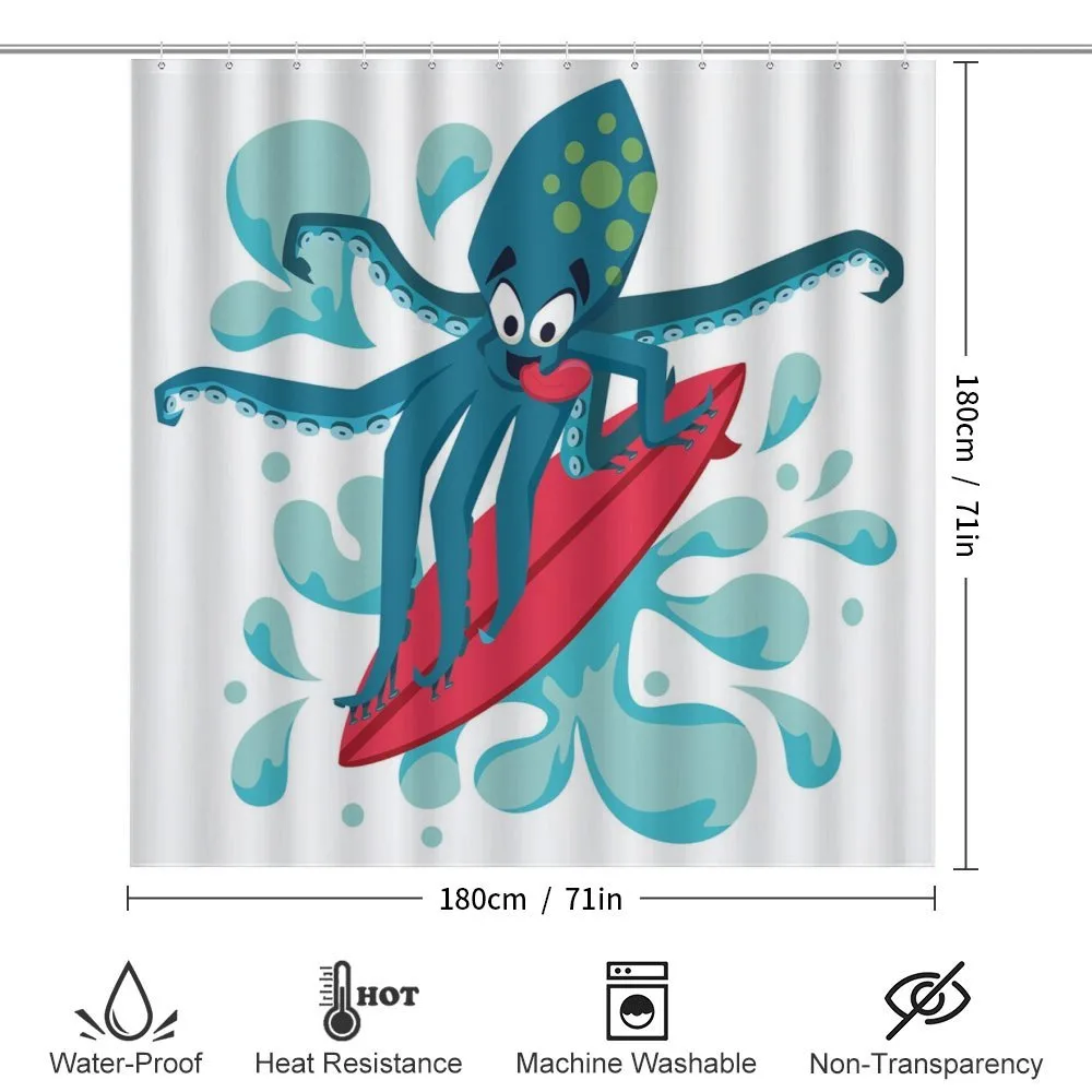 Surfer Octopus — Detail 2