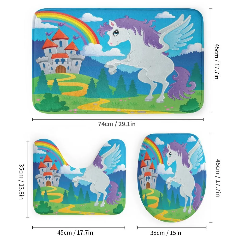 Unicorn with Rainbow Fairy — Detail 1