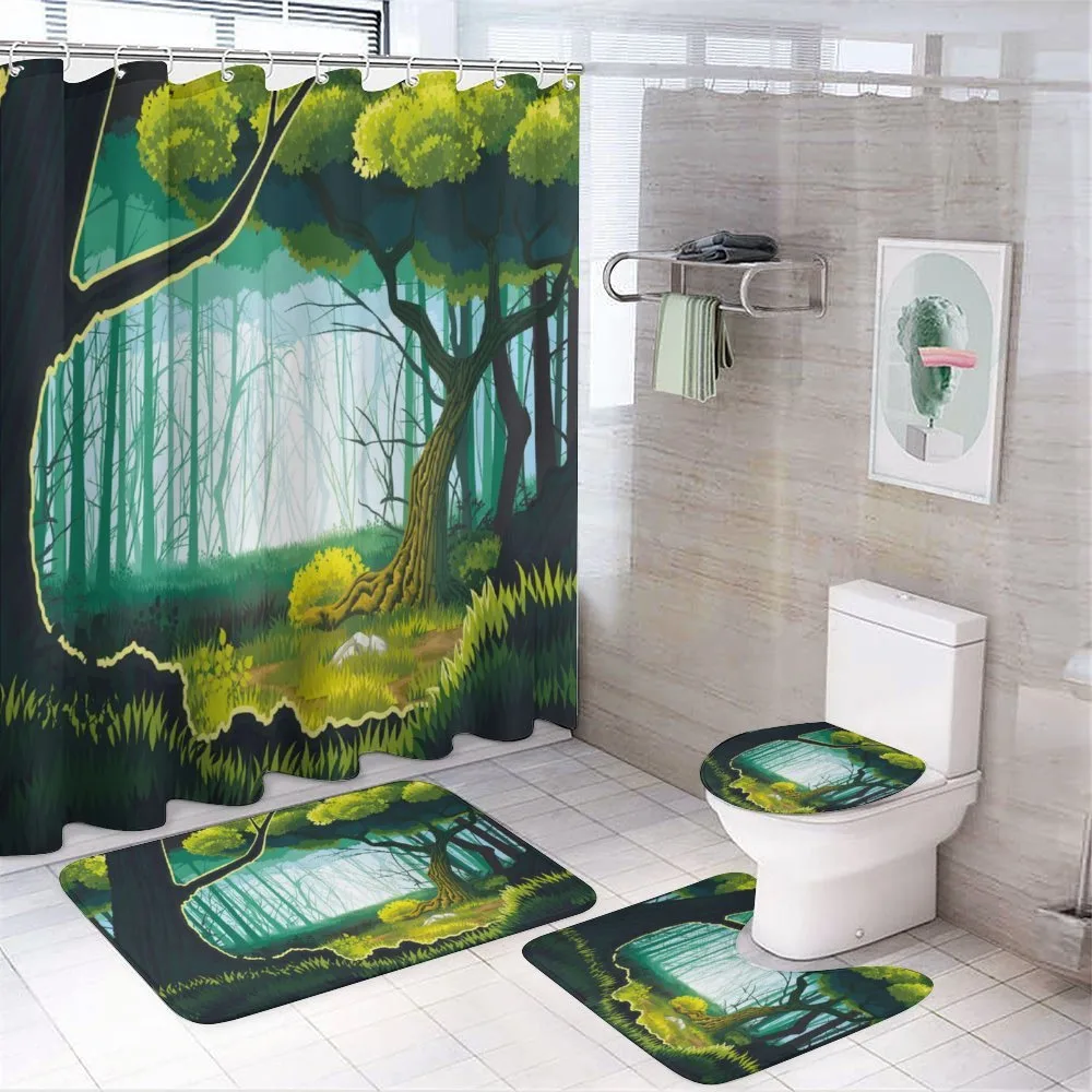 Forest View Outdoor Scene — Your design