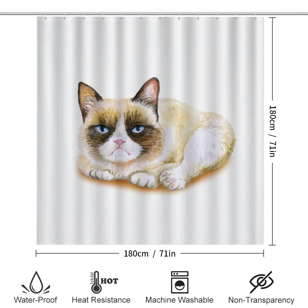 Grumpy Angry Cat Love — Detail 2