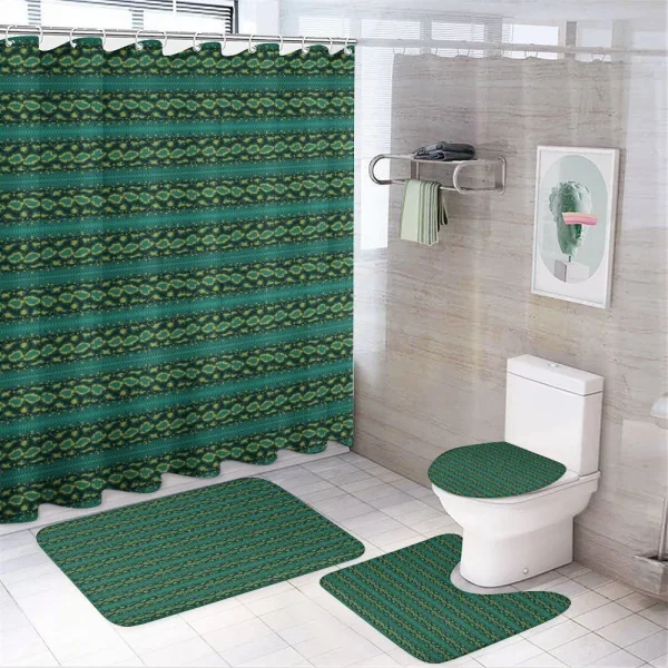 Horizontal Wild on a shower curtain