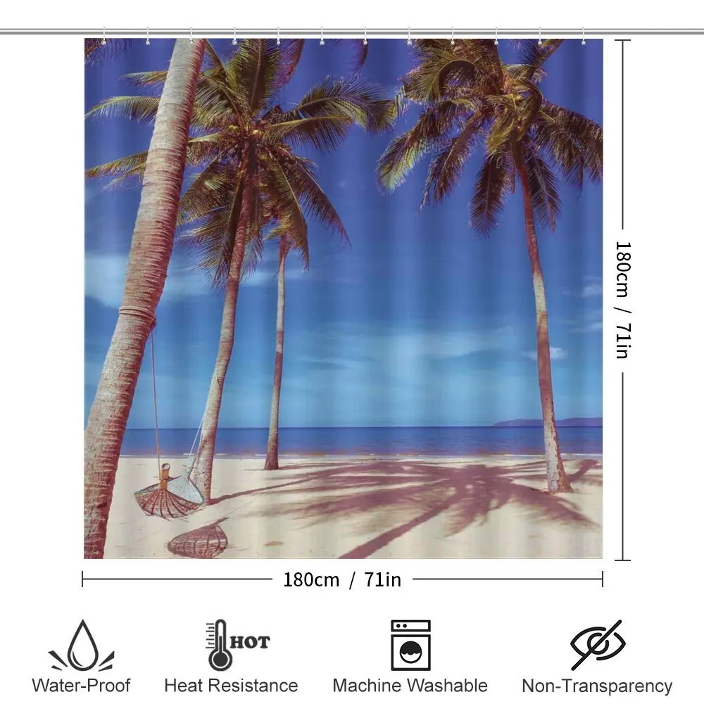 Ocean Palms Warm Beach — Detail 2