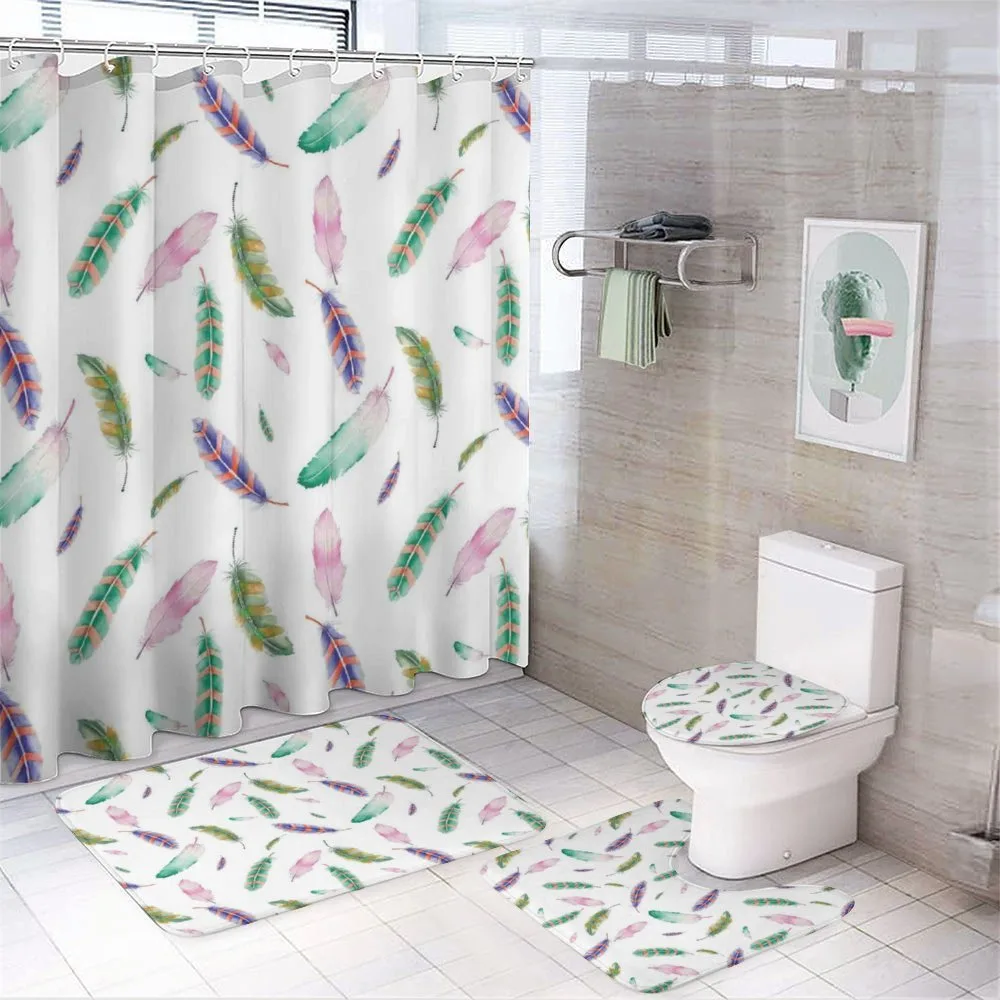 Pastel Colored Feathers — Your design
