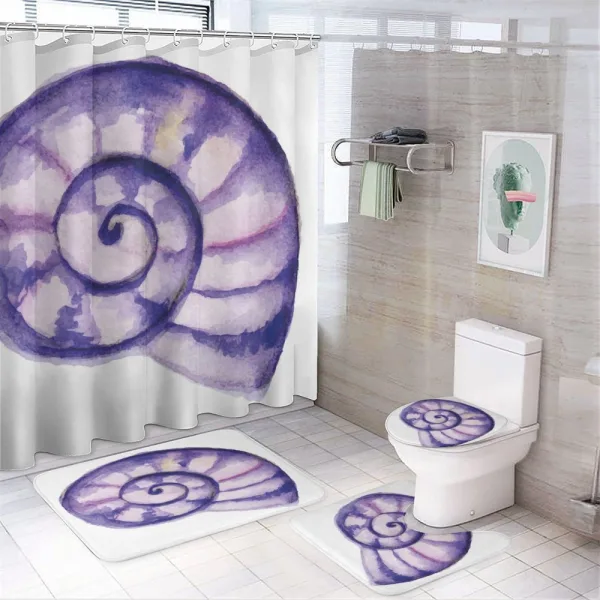 Sea Ocean Marine on a shower curtain
