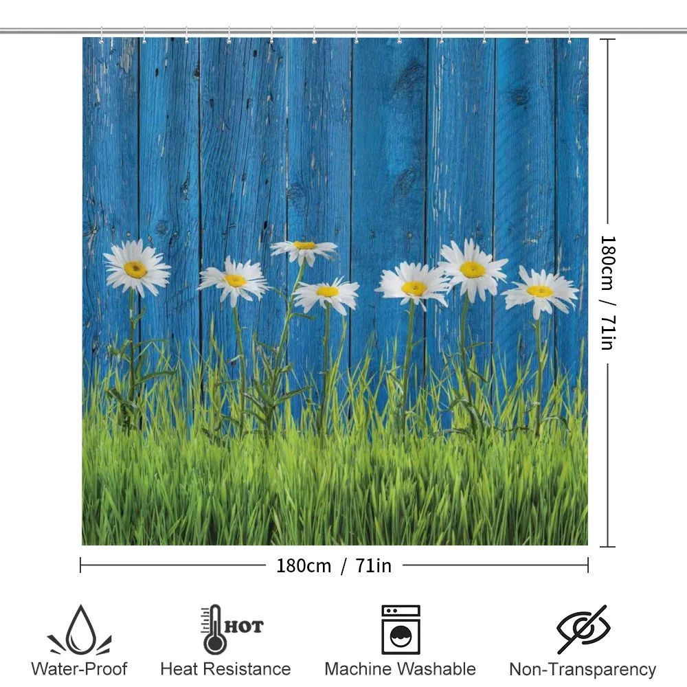 Spring Grass and Daisy — Detail 2