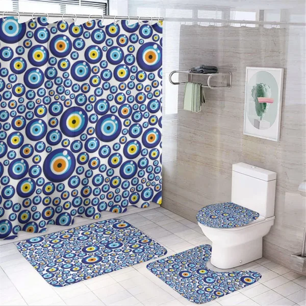 Turkish Traditional on a shower curtain