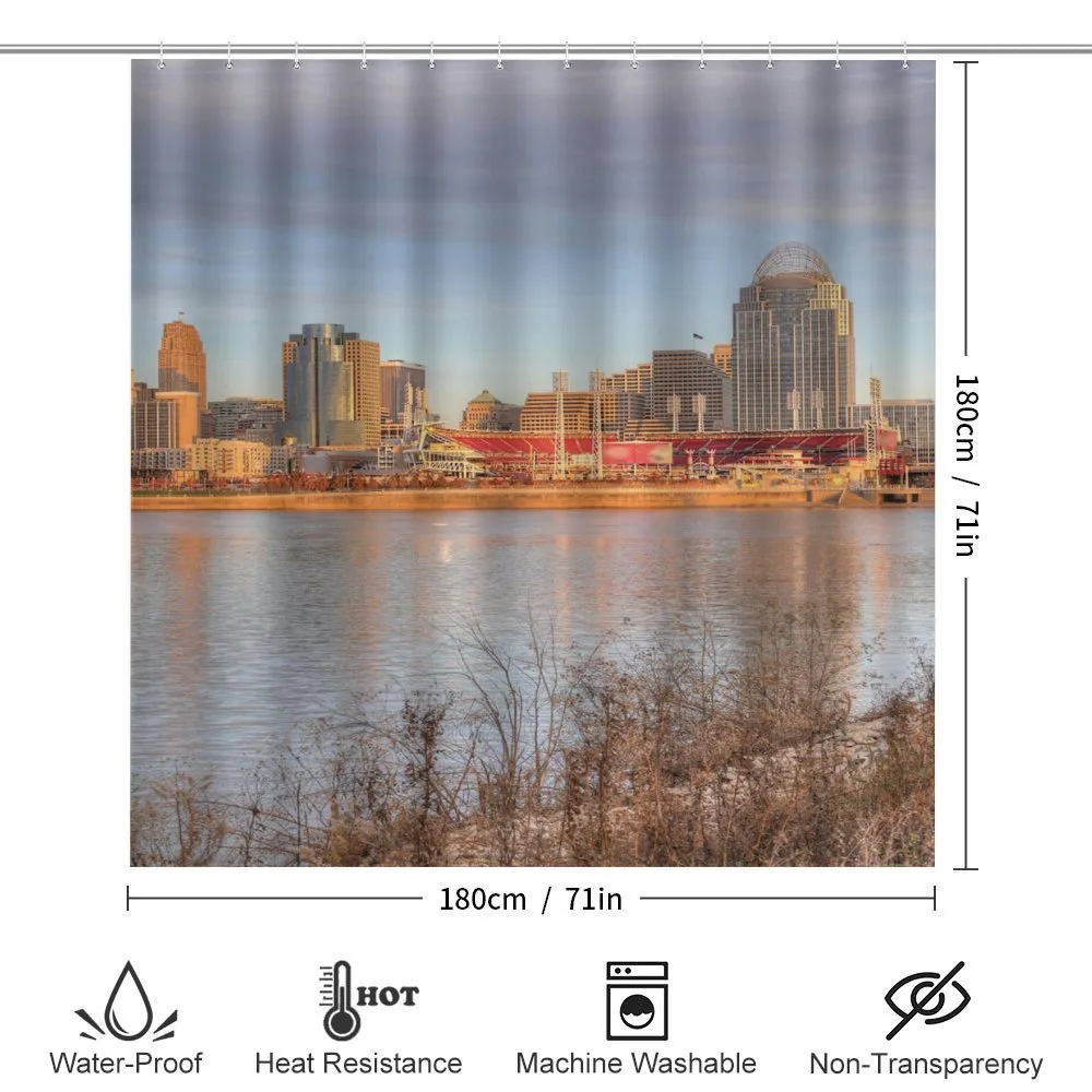 Vertical of City River — Detail 2