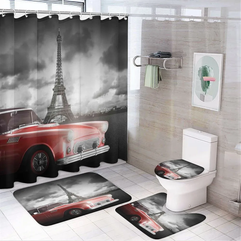 Vintage Car and Eiffel — Your design