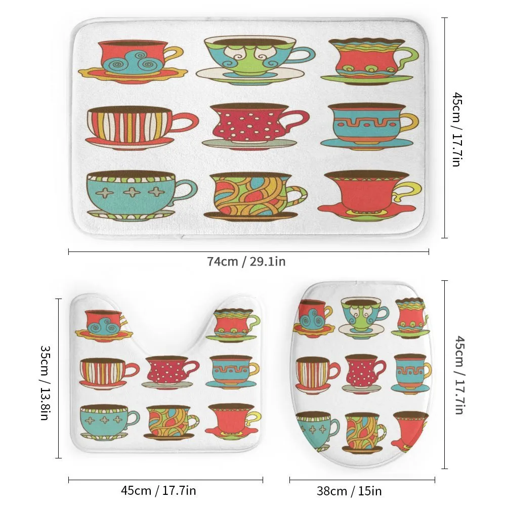 Vivid Teacup Design — Detail 1