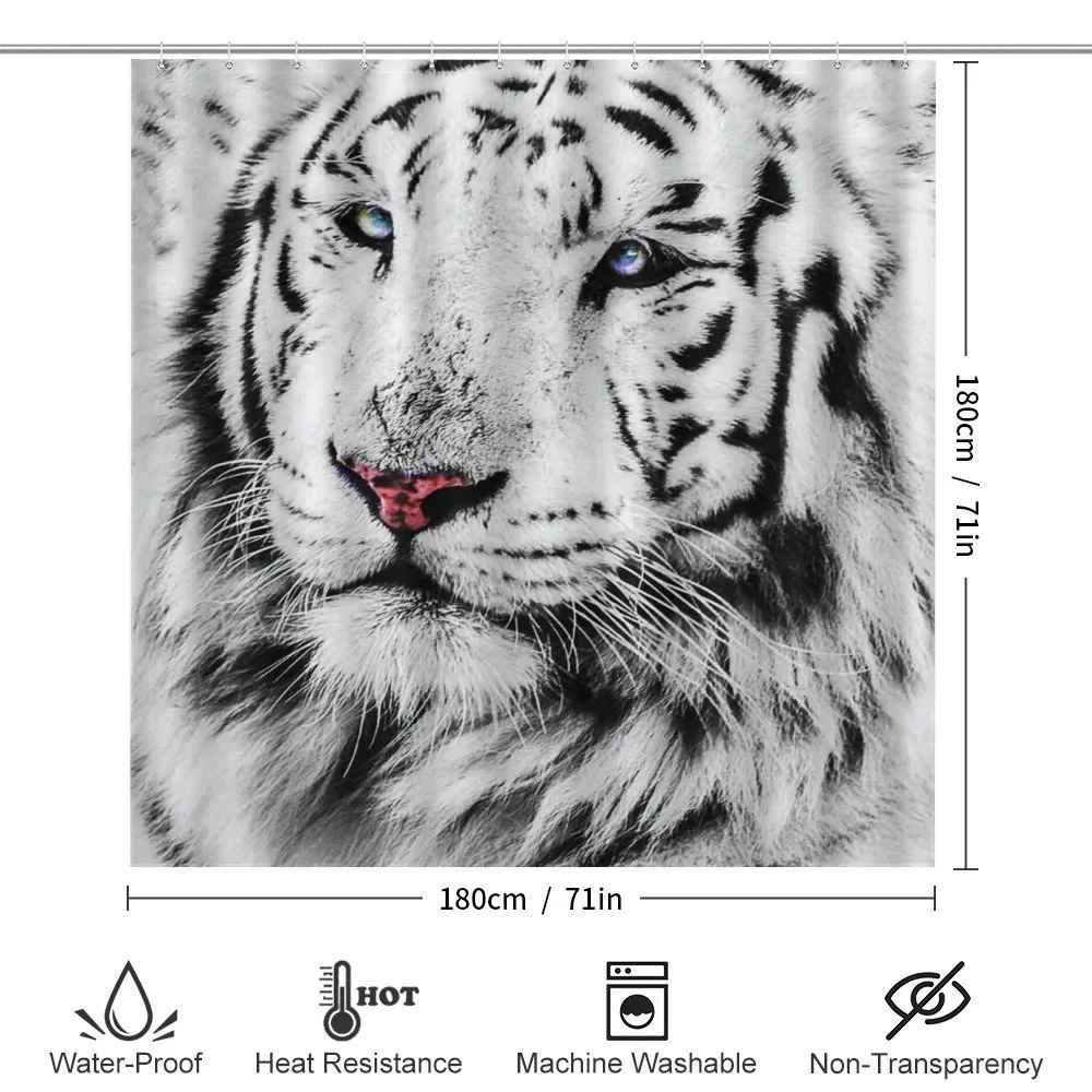 Winter White Tiger — Detail 2