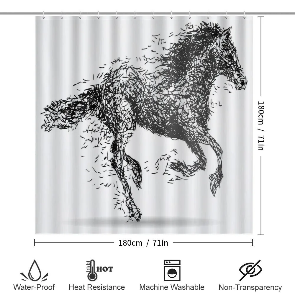 Animal Sketchy Horse — Detail 2