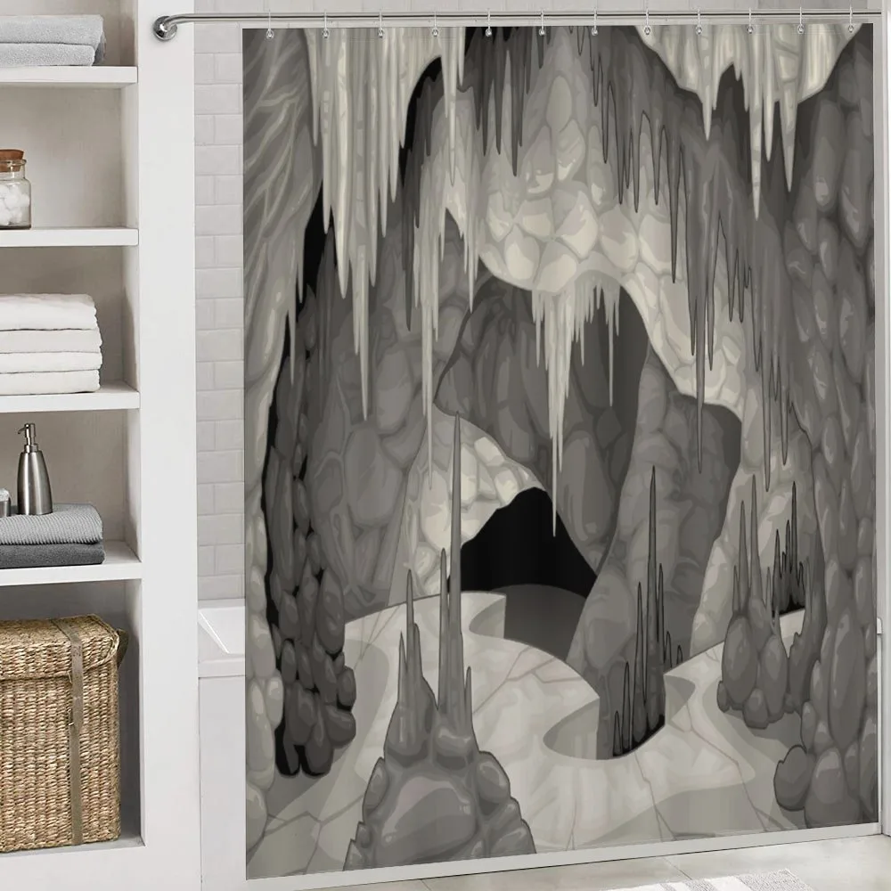 Cavern with Stalagmites — Detail 4