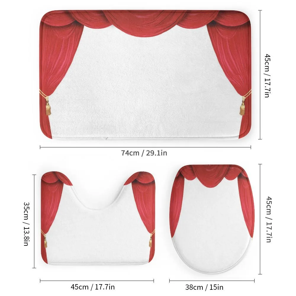 Classic Stage Curtains Open — Detail 1
