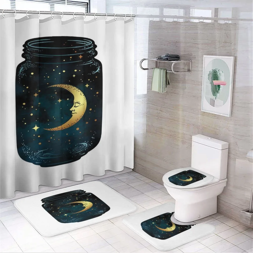 Crescent and Stars in Wish Jar — Your design