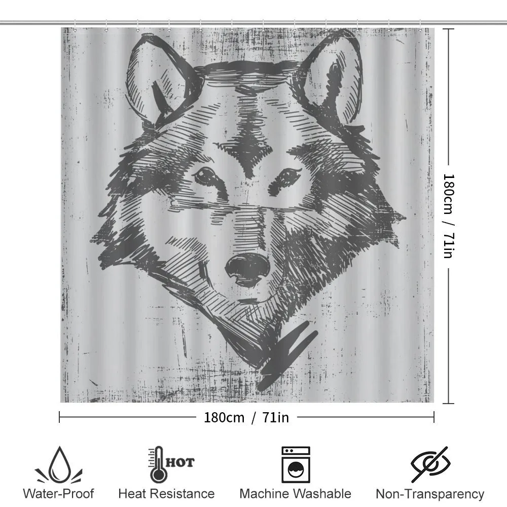 Detailed Sketch Canine — Detail 2