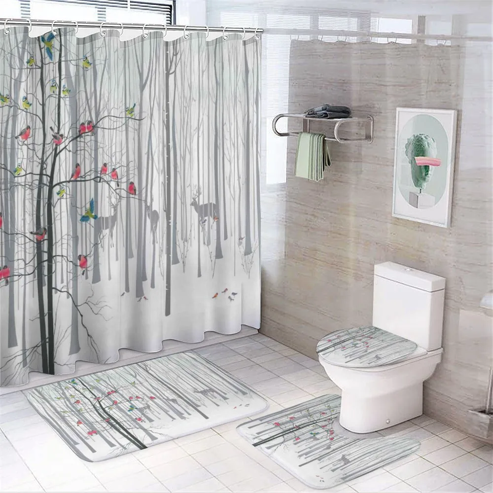 Flock of Birds on Tree — Your design