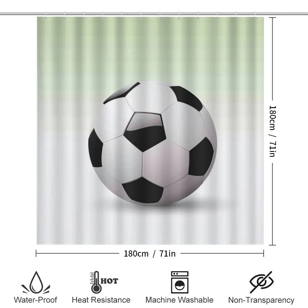 Football Soccer Ball — Detail 2