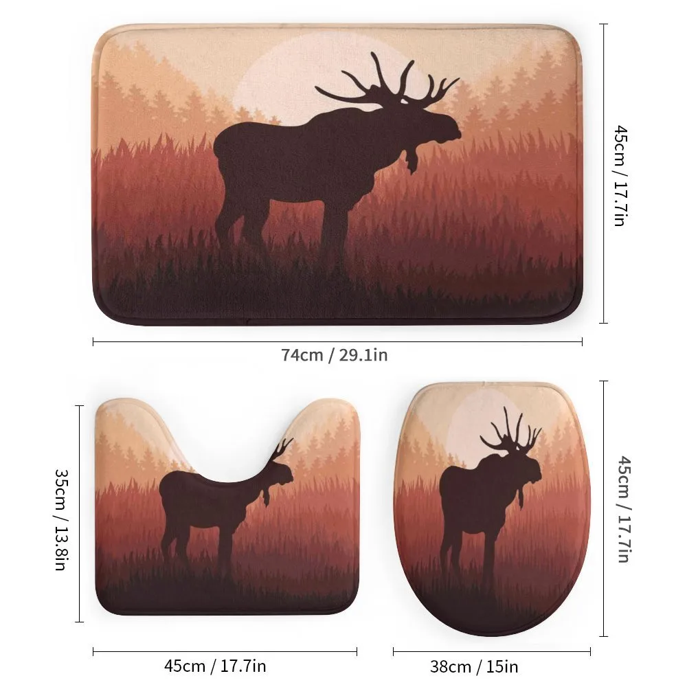 Forest Antlers Wild Deer — Detail 1
