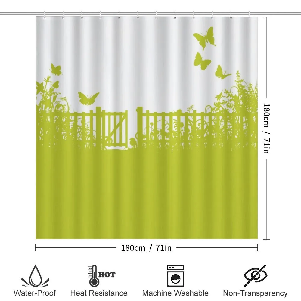Garden Lawn and Gate Rural — Detail 2