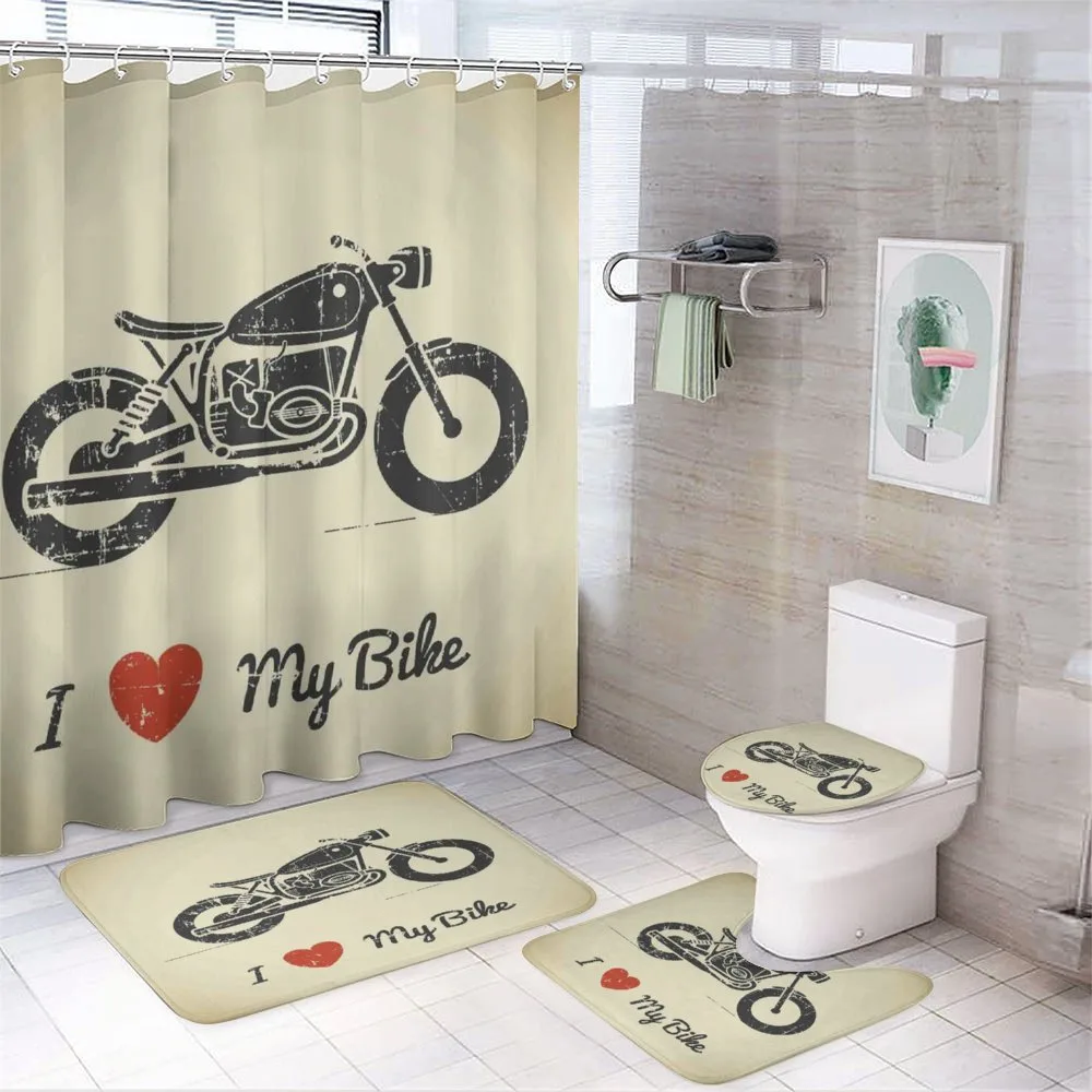 Grunge Flat Motorcycle — Your design