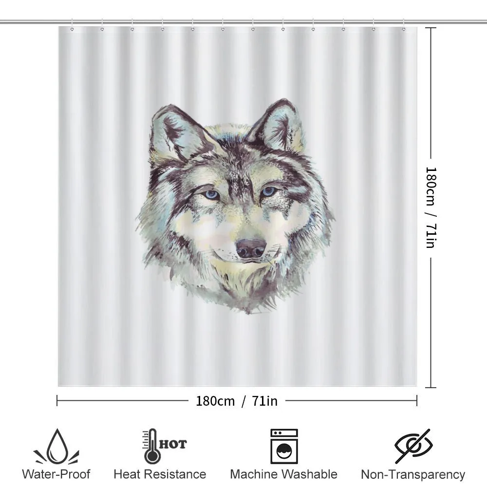 Hand Drawn Canine Head — Detail 2
