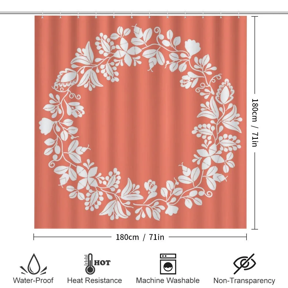 Monochrome Botany Wreath — Detail 2