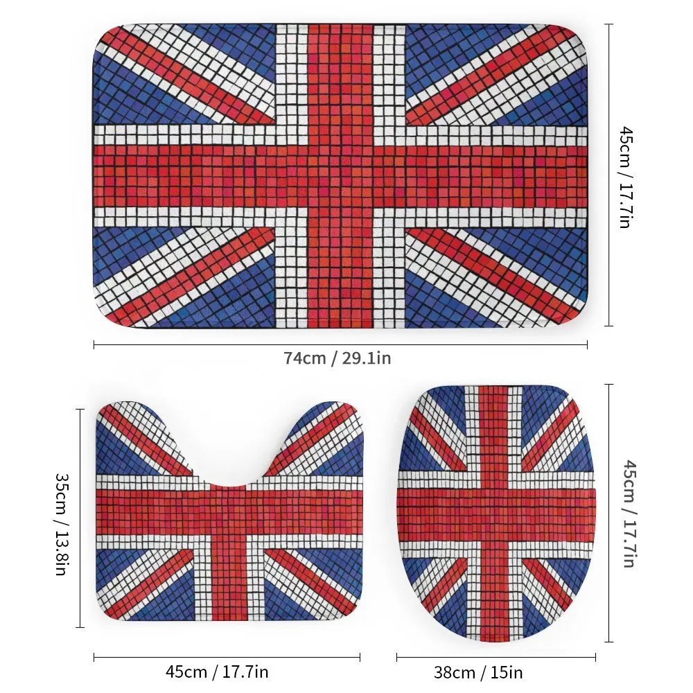 Mosaic British Flag — Detail 1