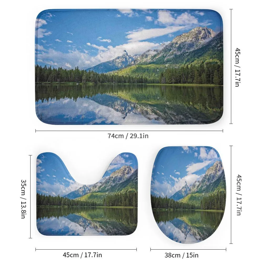 Mountain Lake Scenery — Detail 1