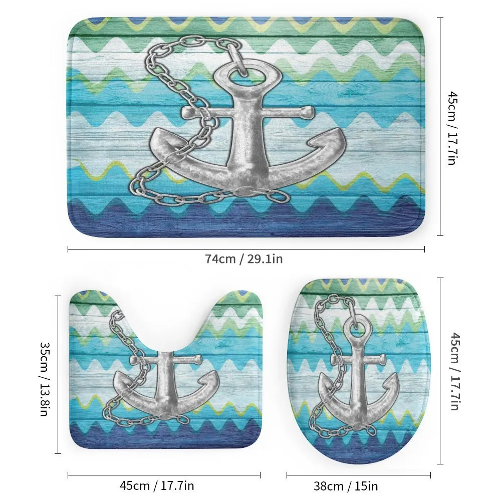 Nautical Chevron Zigzags — Detail 1