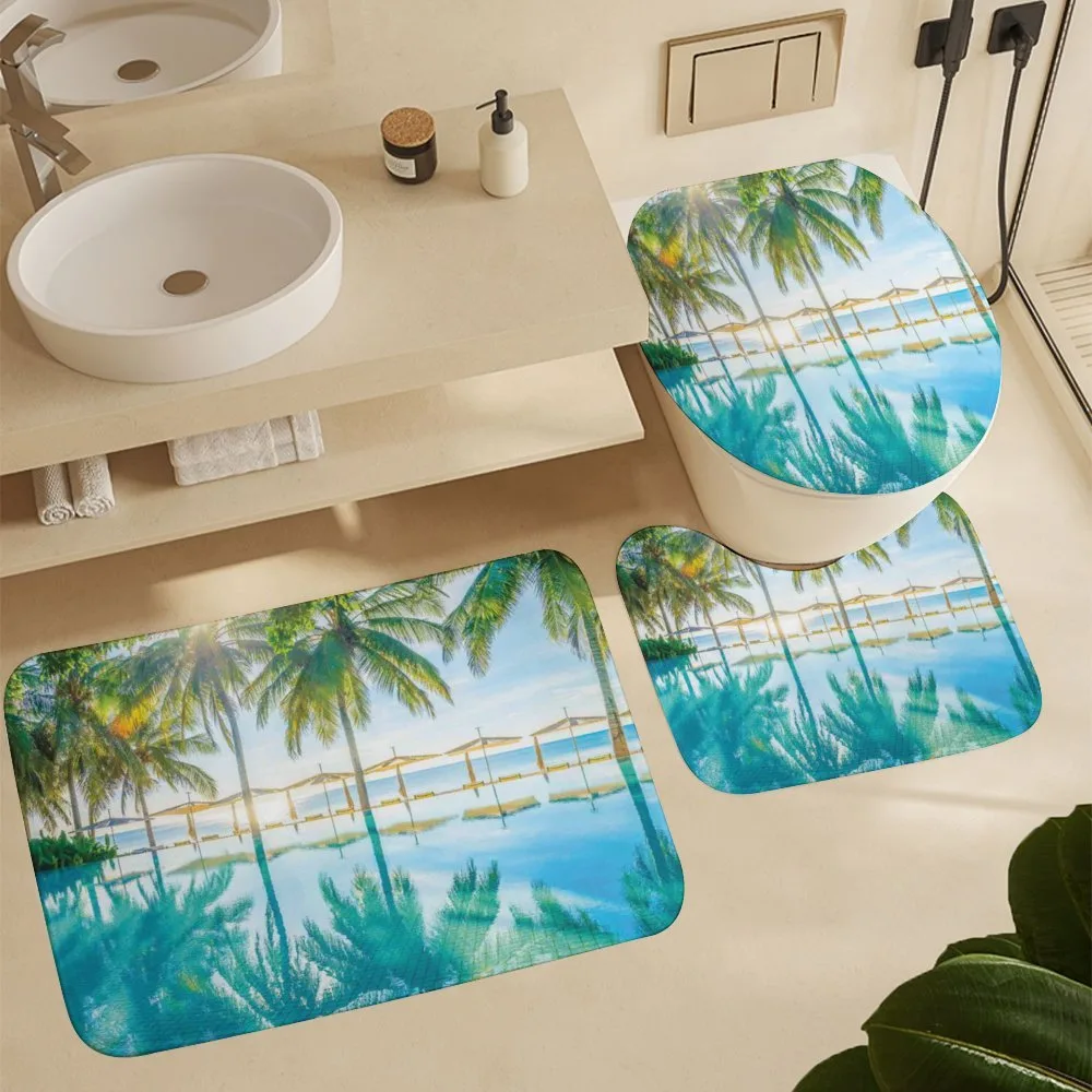 Palm Tree Hotel Pool — Detail 5