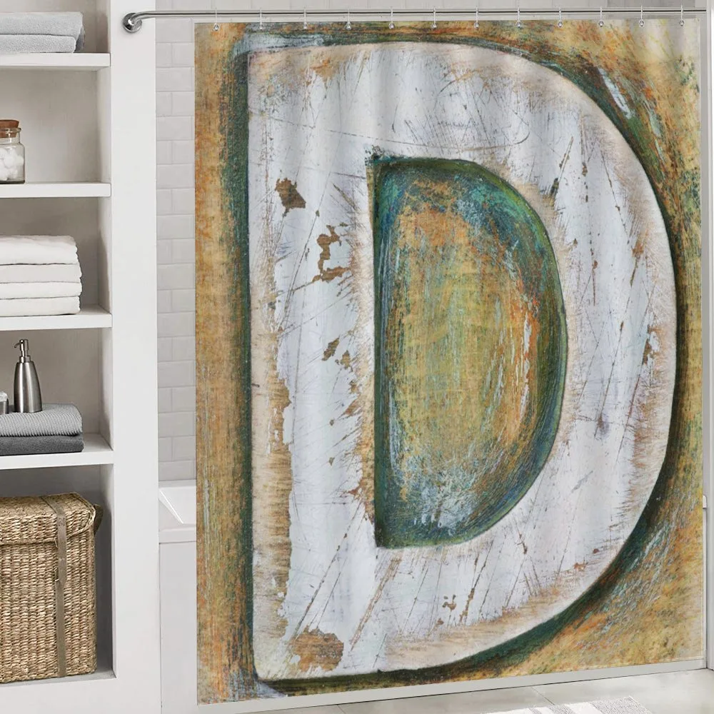 Rustic Initials Grunge — Detail 4