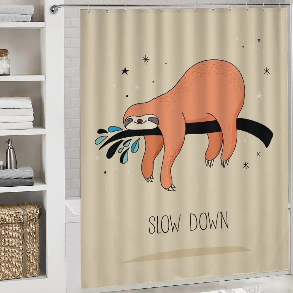 Sleepy Sloth Cartoon — Detail 4