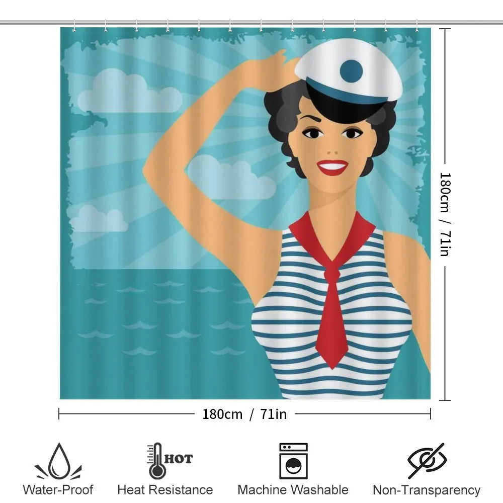 Smiling Sailor Girl — Detail 2