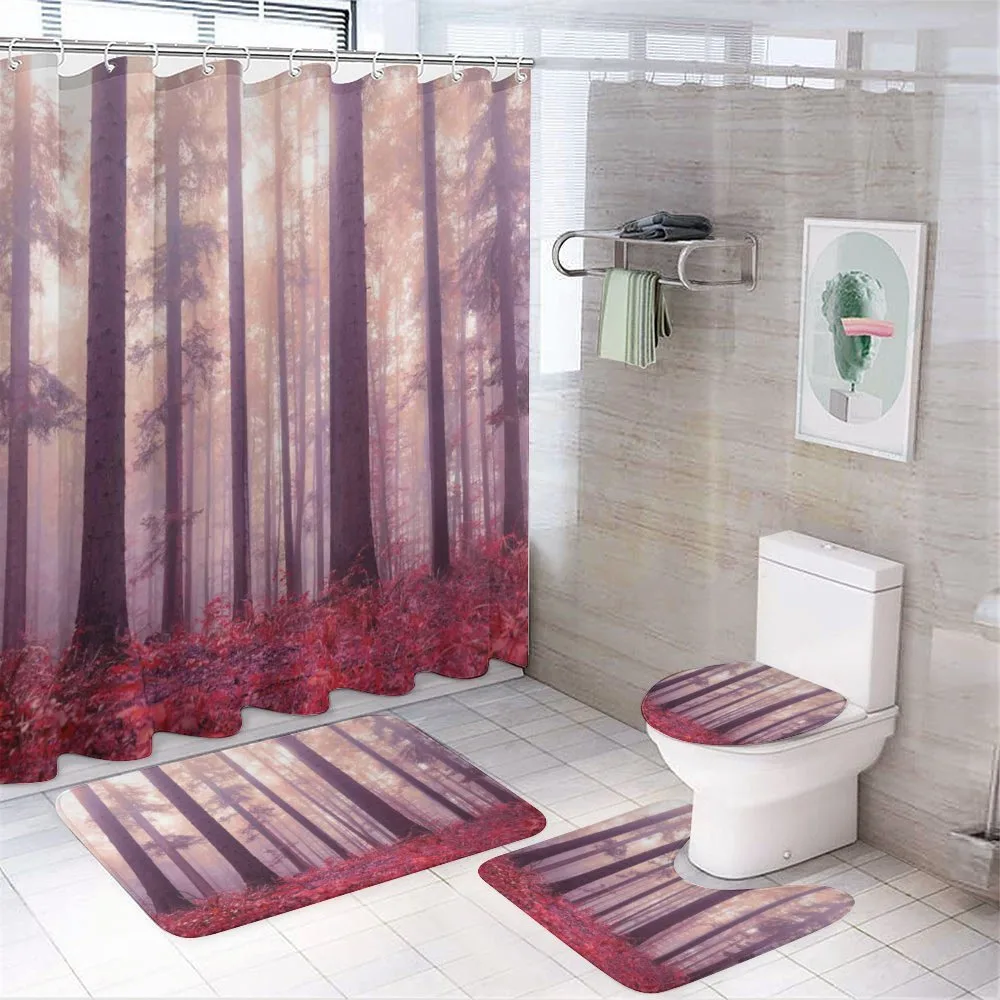 Trees Foggy Sunlight — Your design