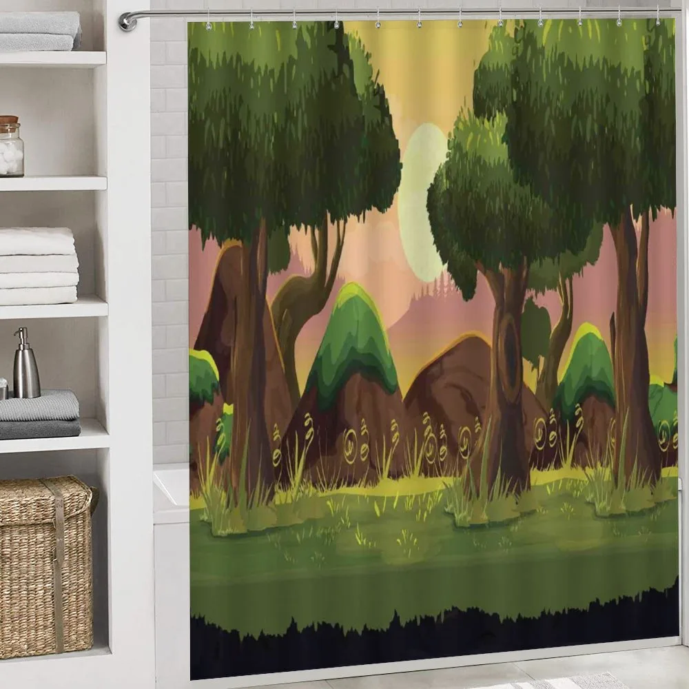 Woodland Sunset Scenery — Detail 4