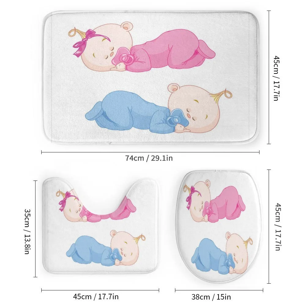 2 Charming Twins Asleep — Detail 1