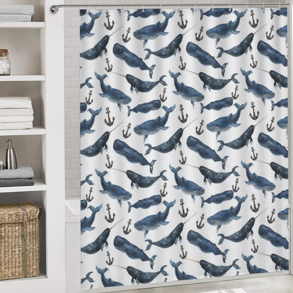 Aquerelle Ocean Whales — Detail 4