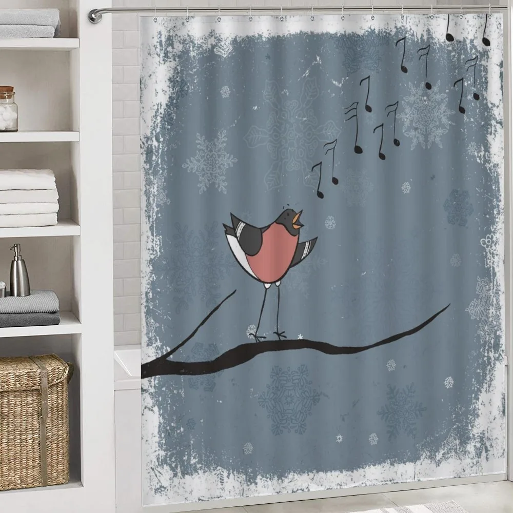 Bullfinch Bird Singing — Detail 4