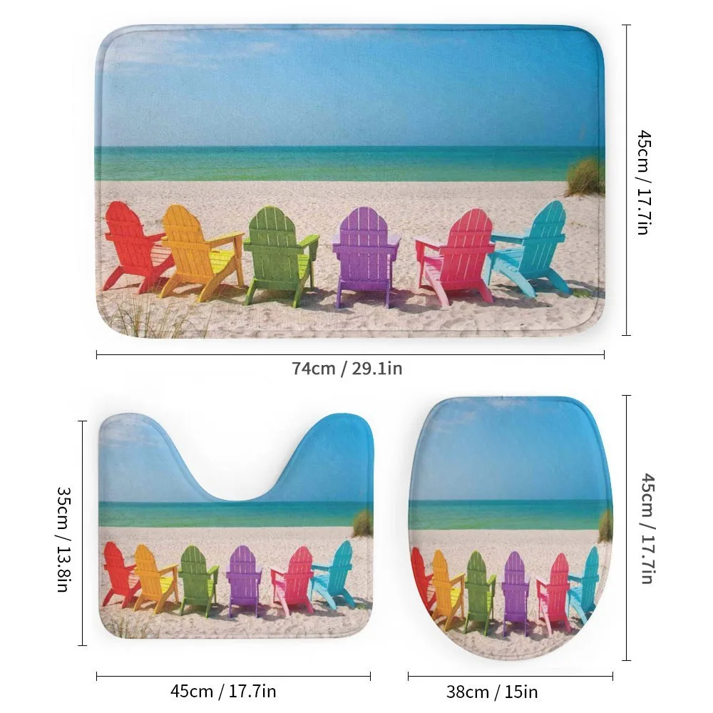 Colorful Wooden Deckchairs — Detail 1
