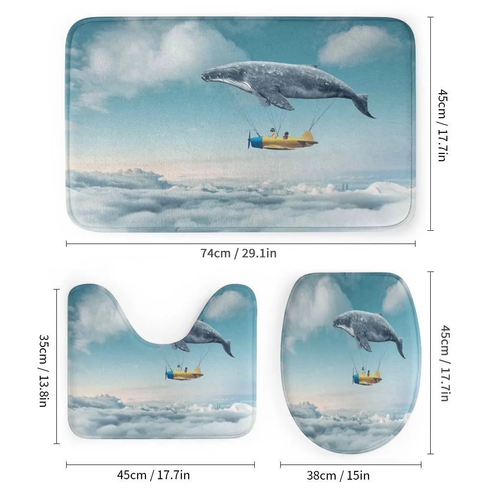 Dreamy View Whale Clouds — Detail 1