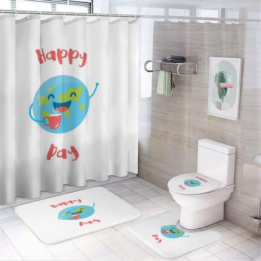 Earth with a Coffee Cup — Your design