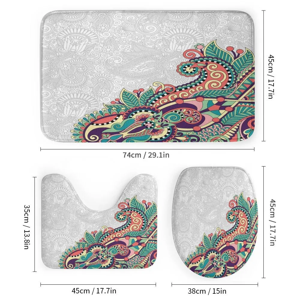 Floral Tribal Paisley — Detail 1